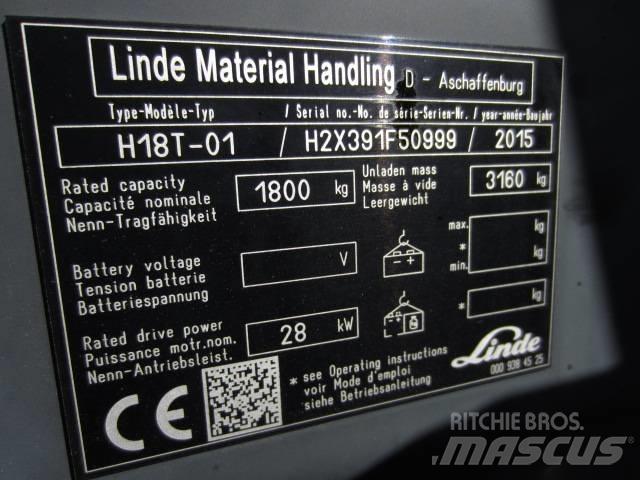 Linde H 18 T-03 شاحنات LPG