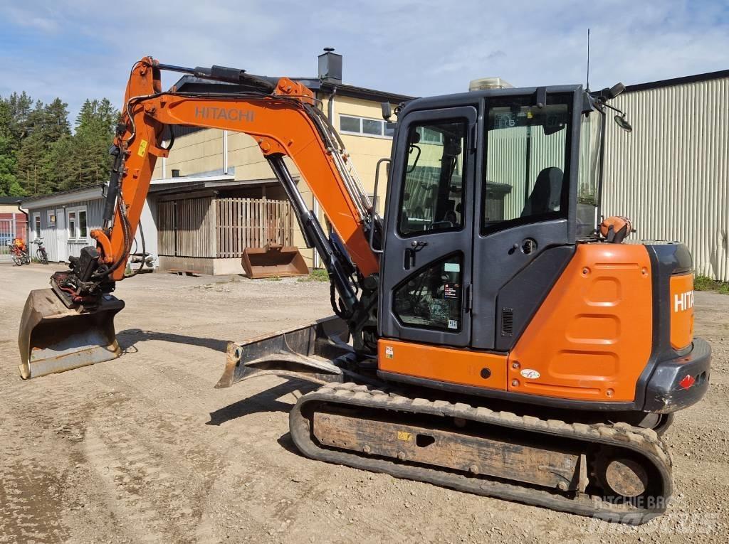 Hitachi ZX 65 US B-5 حفارات صغيرة أقل من 7 طن (حفارات صغيرة)