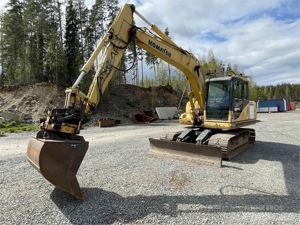Komatsu PC130-7k حفارات زحافة