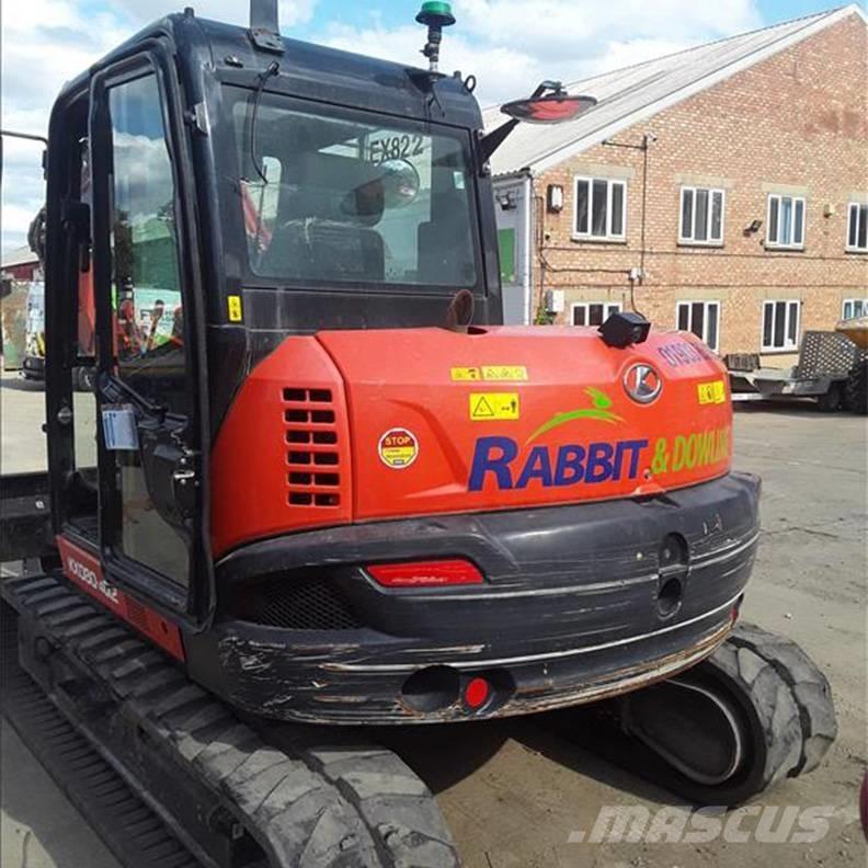 Kubota KX080-4a2 حفارات وسط 7 طن - 12 طن