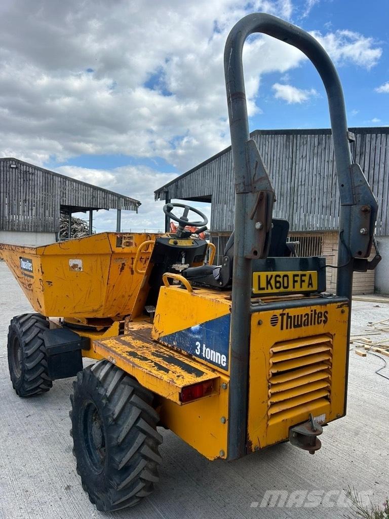 Thwaites 3 tonne عربات نقل قلابة للمواقع