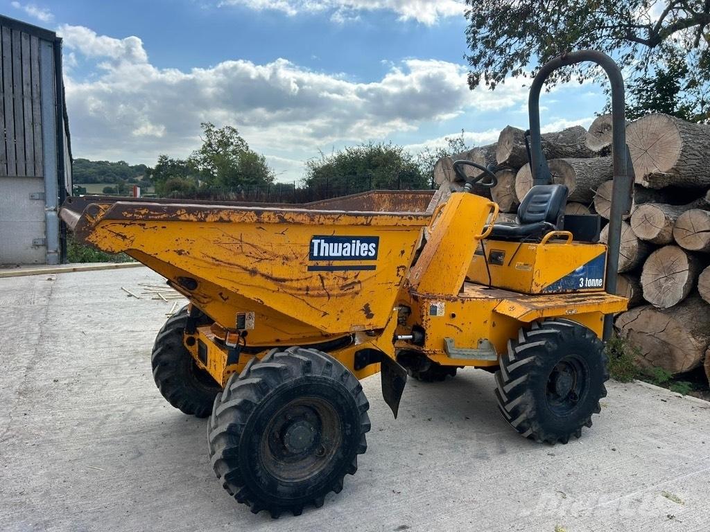 Thwaites 3 tonne عربات نقل قلابة للمواقع