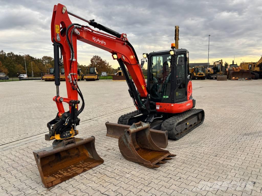 Kubota U55-4 حفارات صغيرة أقل من 7 طن (حفارات صغيرة)