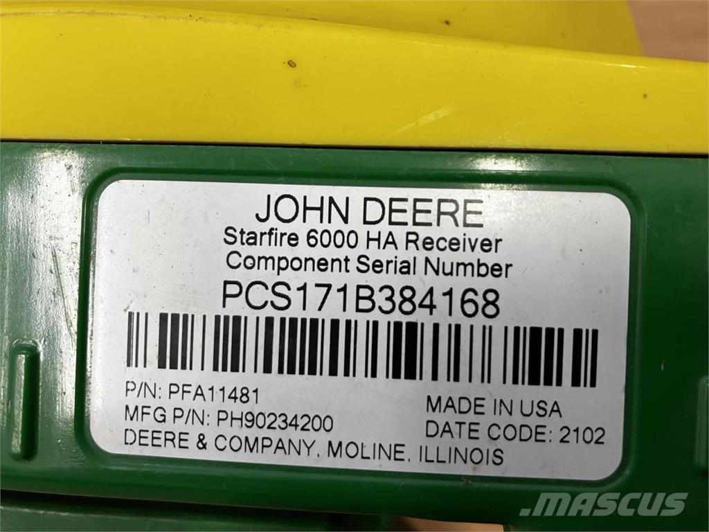 John Deere SF6000 النظام العالمي لتحديد المواقع GPS