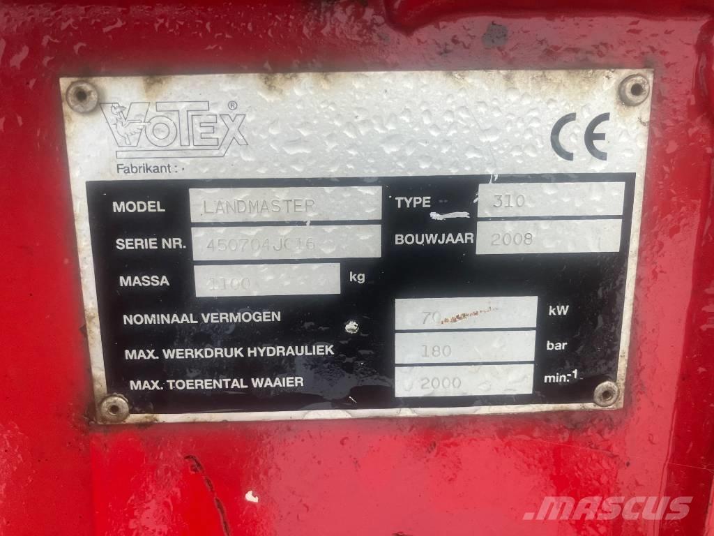 Votex Landmaster جزازات وأغطية المراعي