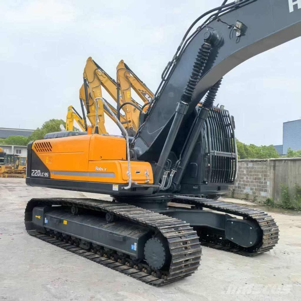 Hyundai r220lc-9s حفارات وسط 7 طن - 12 طن
