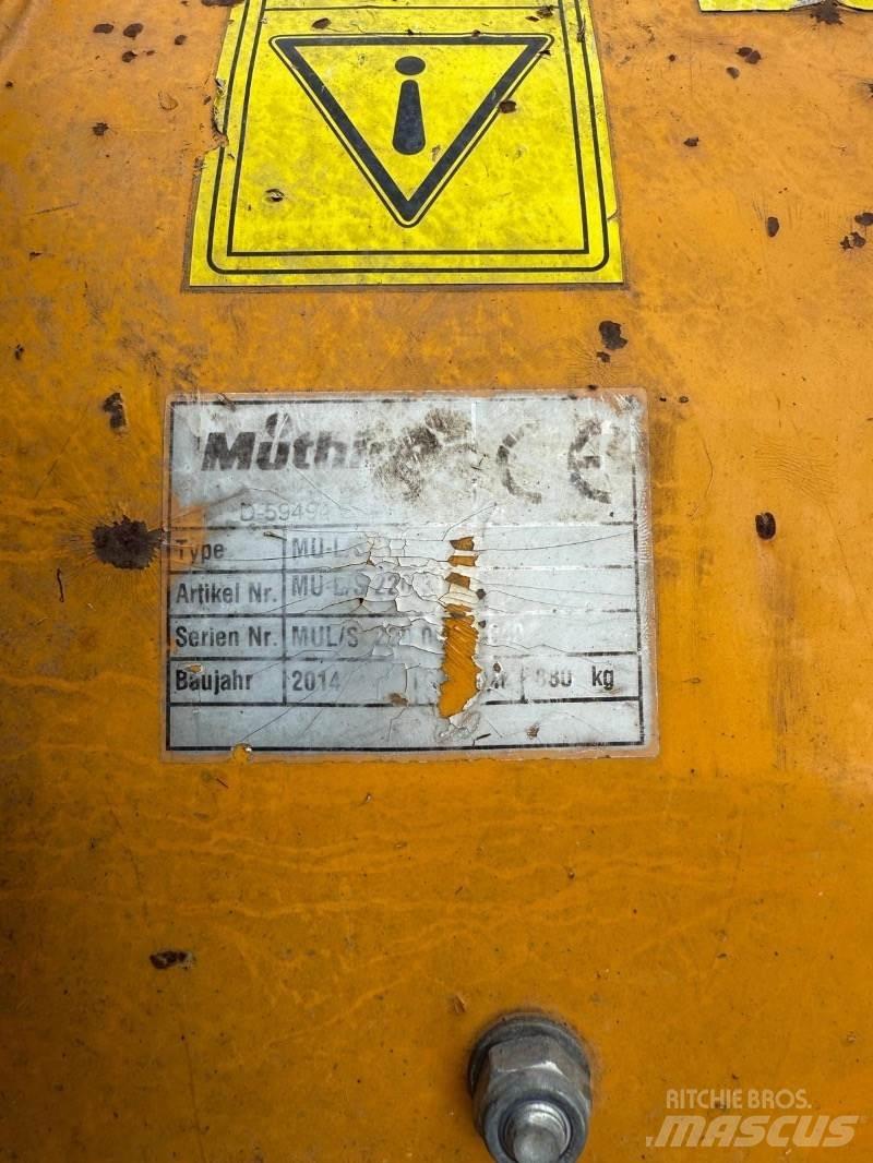 Müthing MU/L 220 معدات أخرى لحصاد العلف