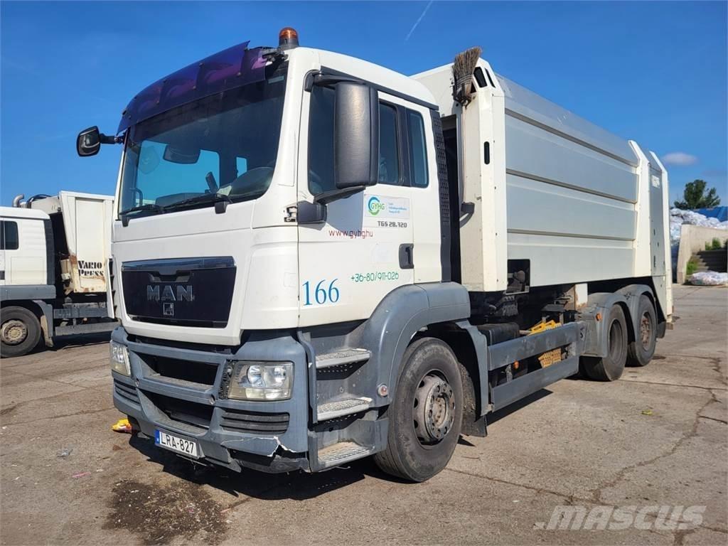 MAN TGS 28.320 6X2 شاحنات بمقصورة وهيكل