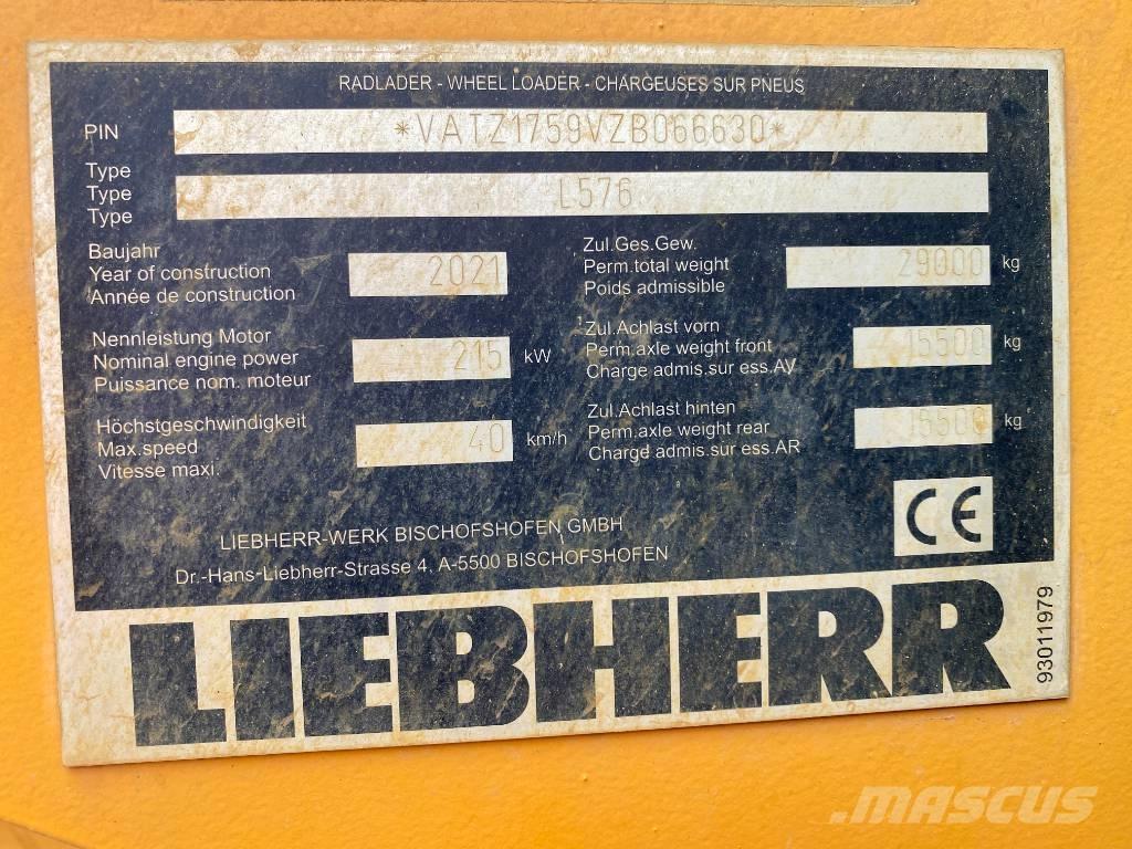 Liebherr L 576 لوادر بعجل