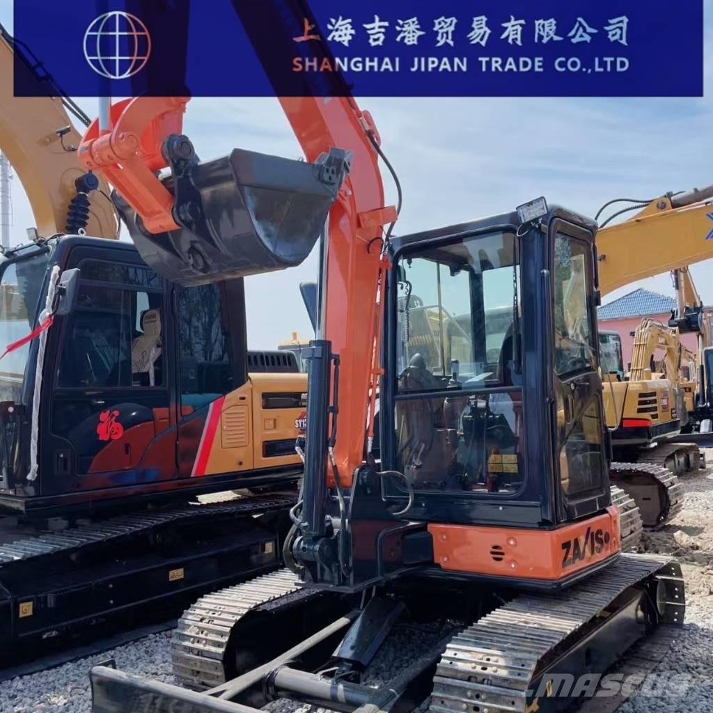 Hitachi ZX 55 U حفارات صغيرة أقل من 7 طن (حفارات صغيرة)