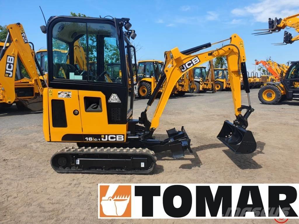 JCB 16 C-1 حفارات صغيرة أقل من 7 طن (حفارات صغيرة)