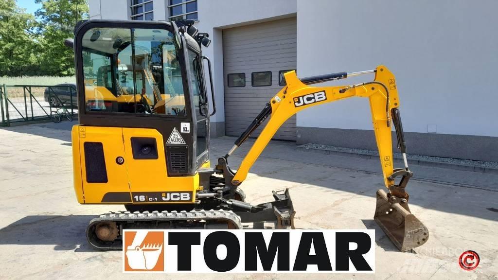 JCB 16 C-1 حفارات صغيرة أقل من 7 طن (حفارات صغيرة)