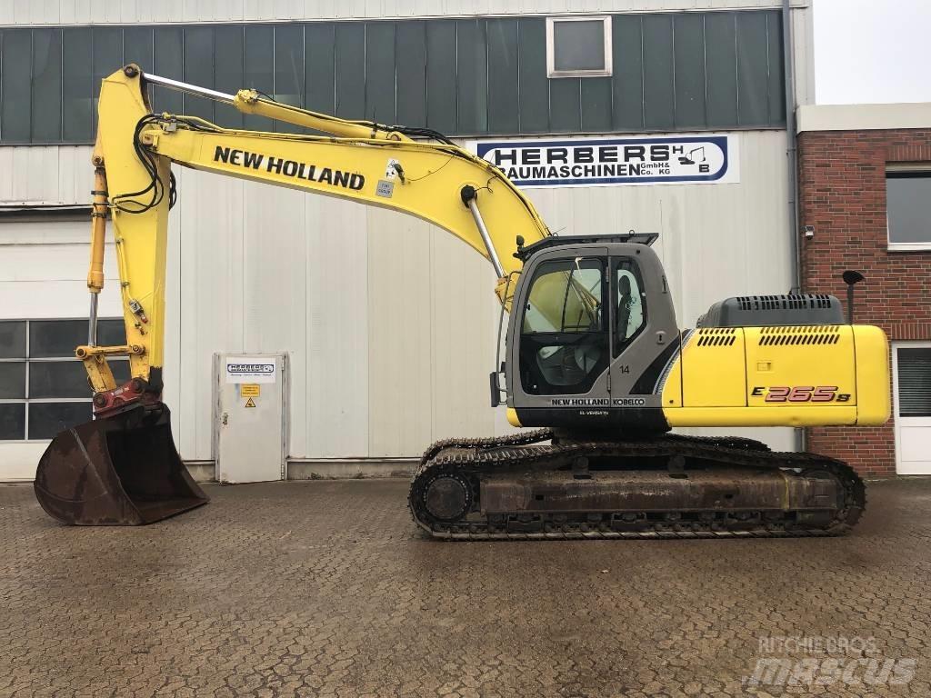 New Holland E 265 B حفارات زحافة