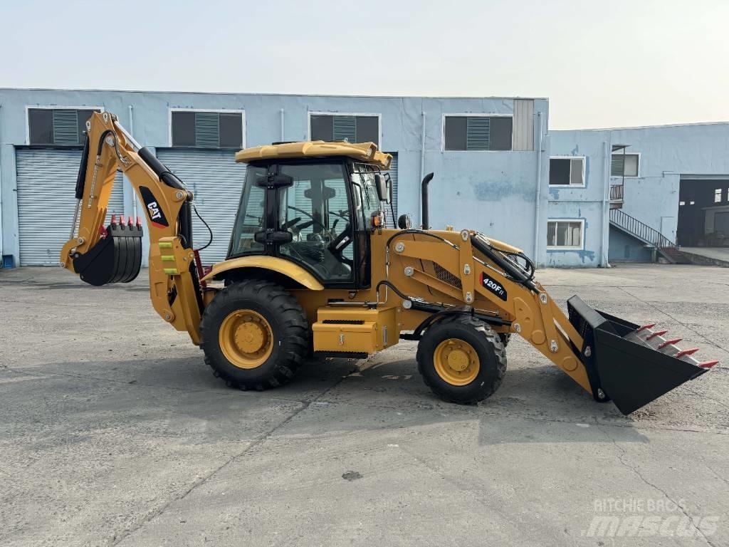 CAT 420 F لوادر ذات جرافات عكسية