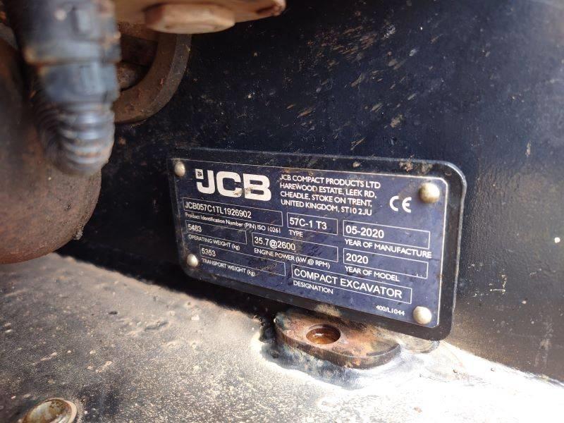 JCB 57 C-1 حفارات صغيرة أقل من 7 طن (حفارات صغيرة)
