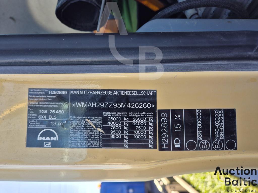 MAN TGA26.480 وحدات الجر