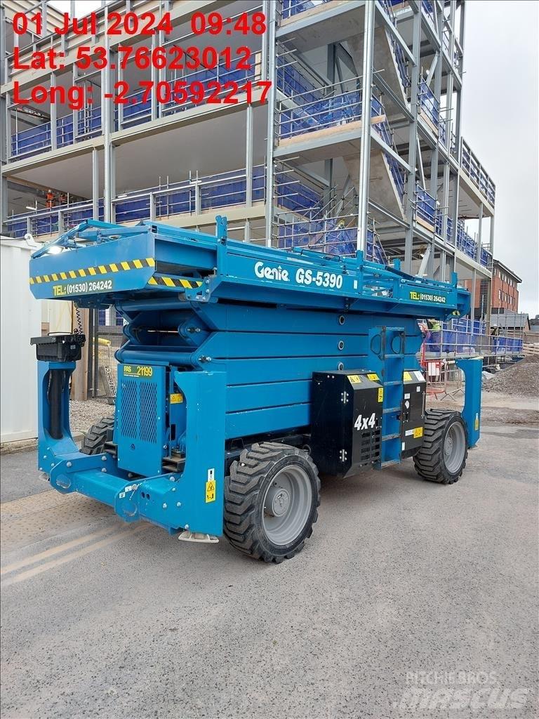 Genie GS 5390 RT رافعات مقصية الشكل