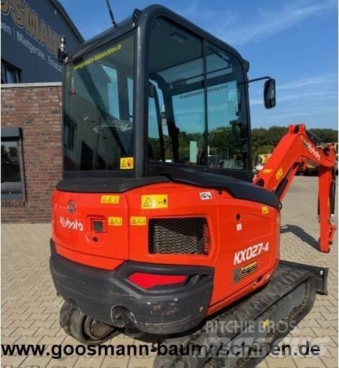 Kubota KX027-4 حفارات صغيرة أقل من 7 طن (حفارات صغيرة)