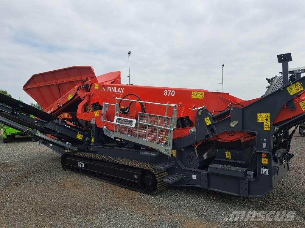 Terex Finlay 870 أجهزة فحص متنقلة