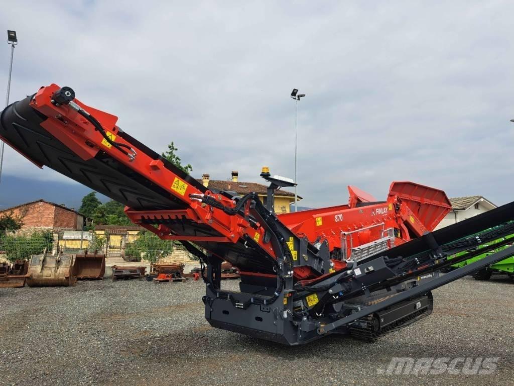 Terex Finlay 870 أجهزة فحص متنقلة