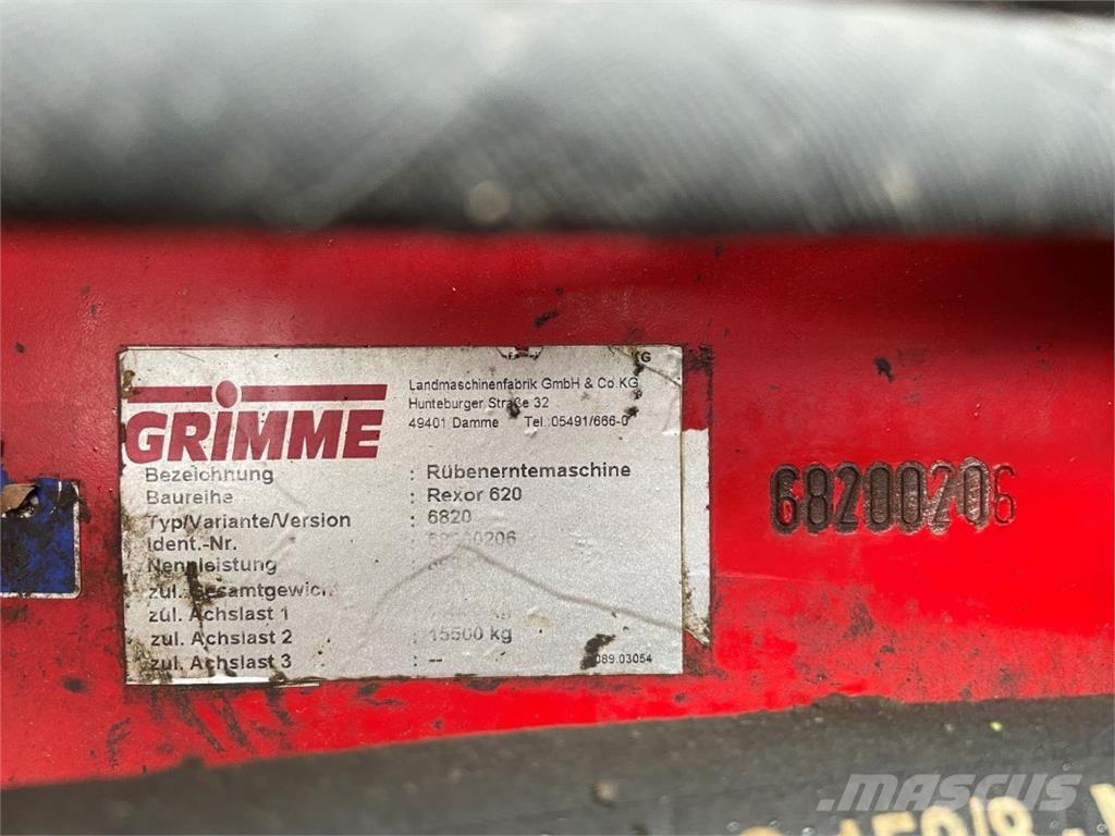 Grimme REXOR 620 ماكينات زراعية أخرى