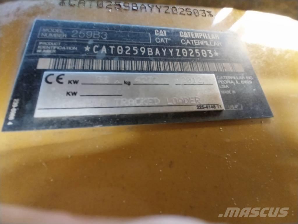 CAT 259 B 3 لوادر انزلاقية التوجيه