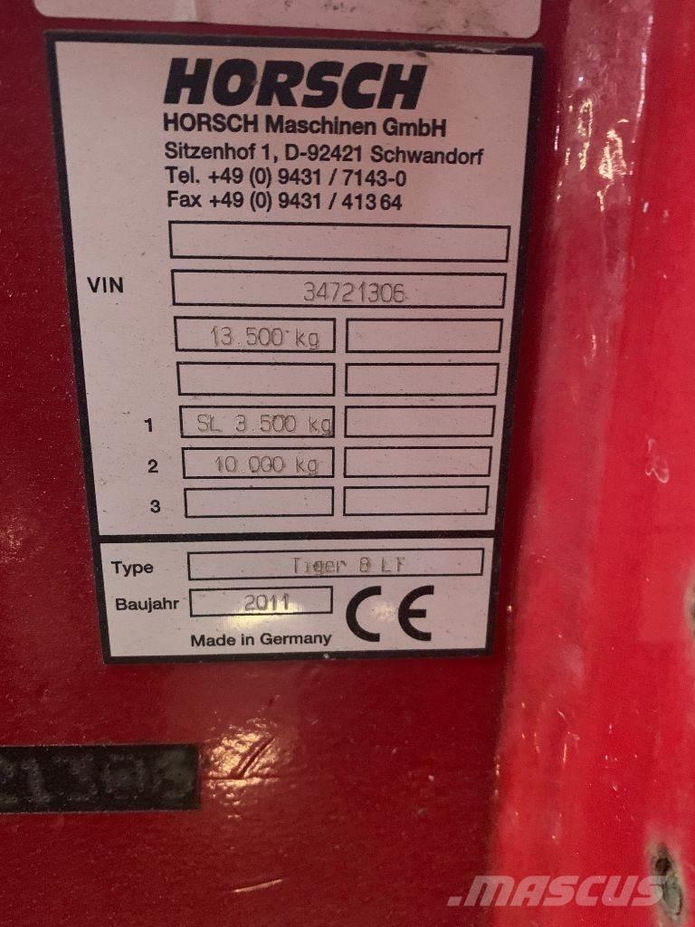 Horsch Tiger 8 LT زراعات