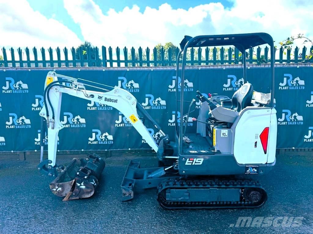 Bobcat E 19 حفارات صغيرة أقل من 7 طن (حفارات صغيرة)