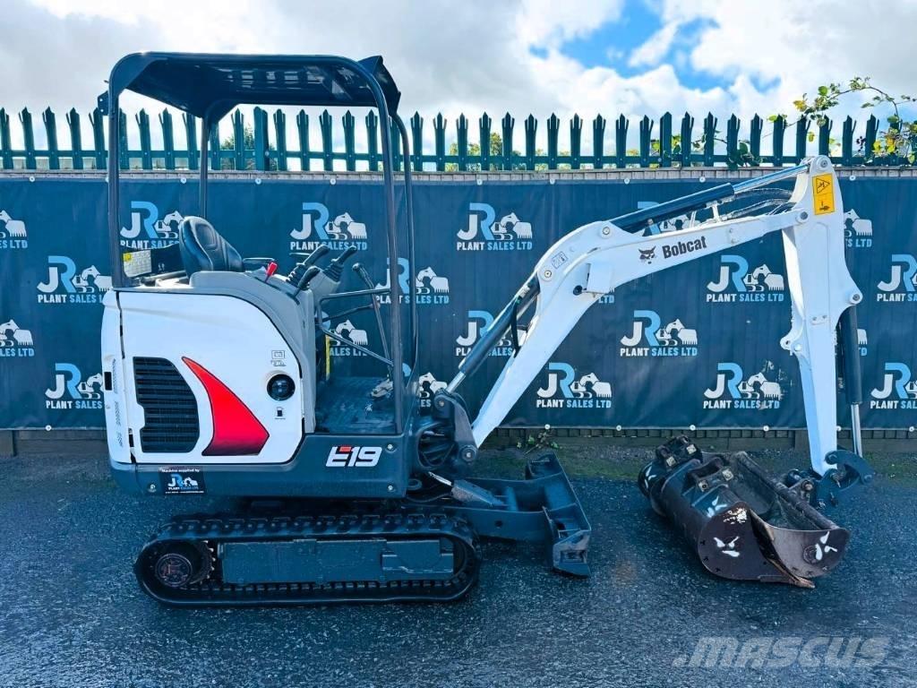 Bobcat E 19 حفارات صغيرة أقل من 7 طن (حفارات صغيرة)