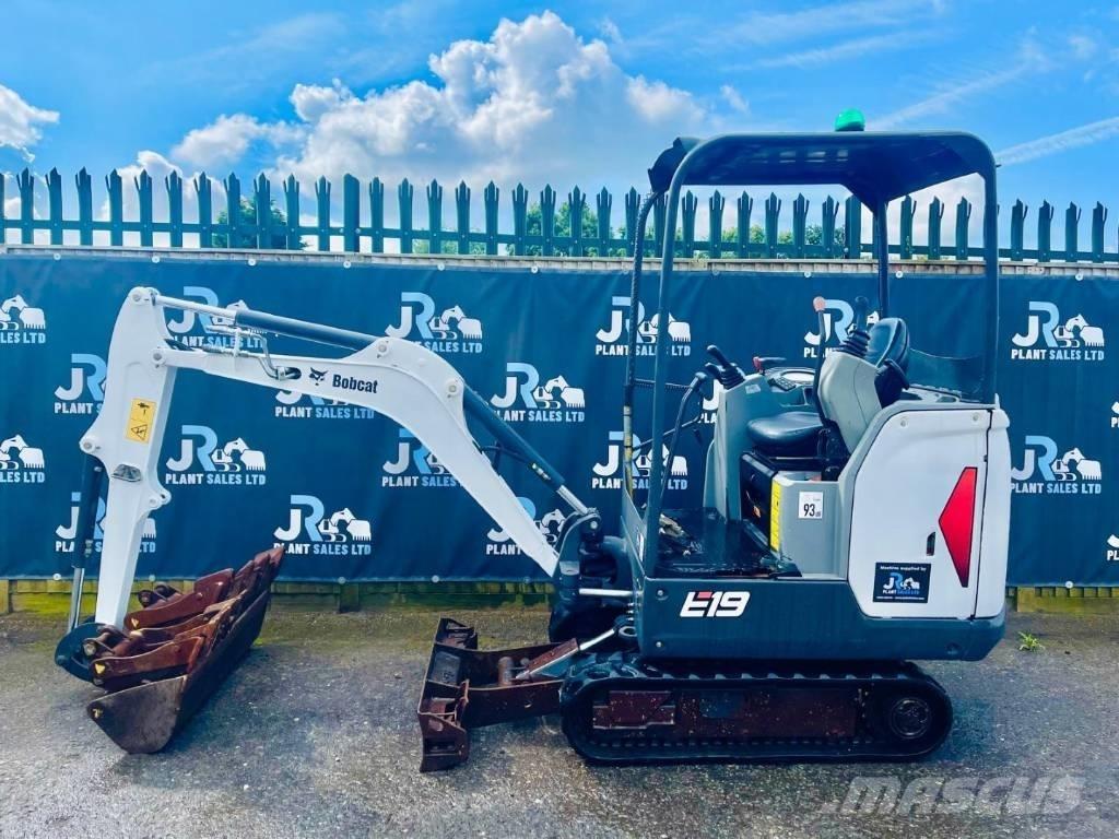 Bobcat E 19 حفارات صغيرة أقل من 7 طن (حفارات صغيرة)