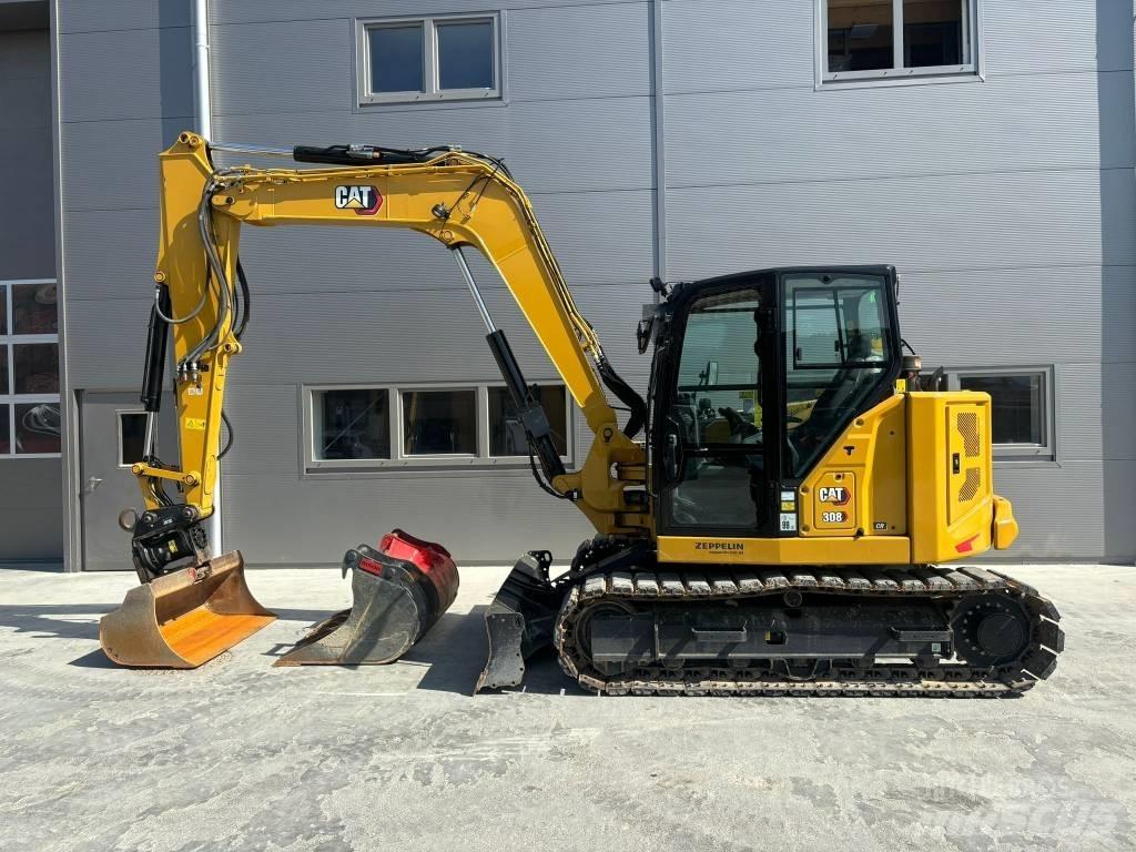 CAT 308 حفارات وسط 7 طن - 12 طن