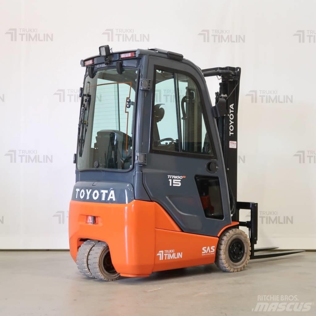 Toyota 8FBE15T شاحنات ذات رافعات شوكية تعمل بالكهرباء