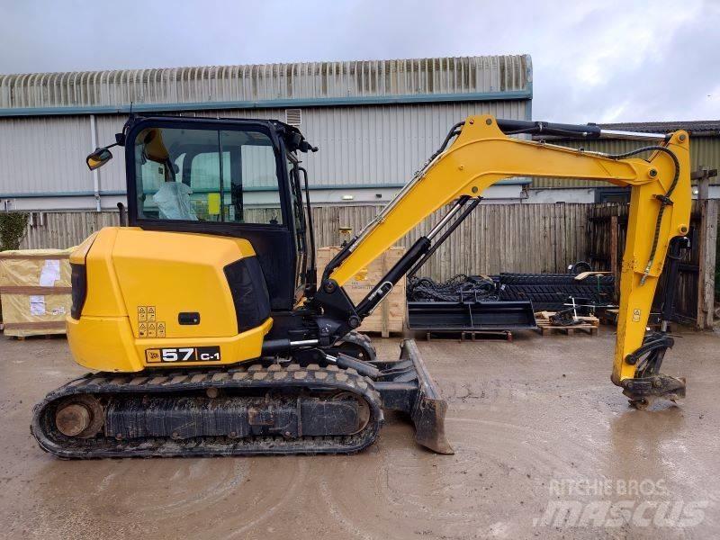JCB 57 C-1 حفارات صغيرة أقل من 7 طن (حفارات صغيرة)