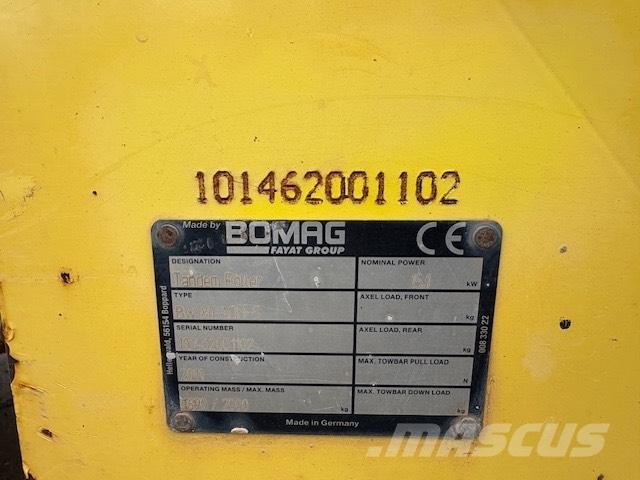 Bomag BW 80 ADH-5 مداحل ثنائية الاسطوانة