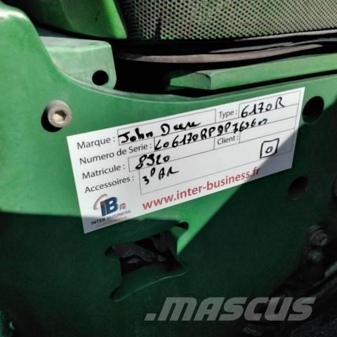 John Deere 6170 R الجرارات