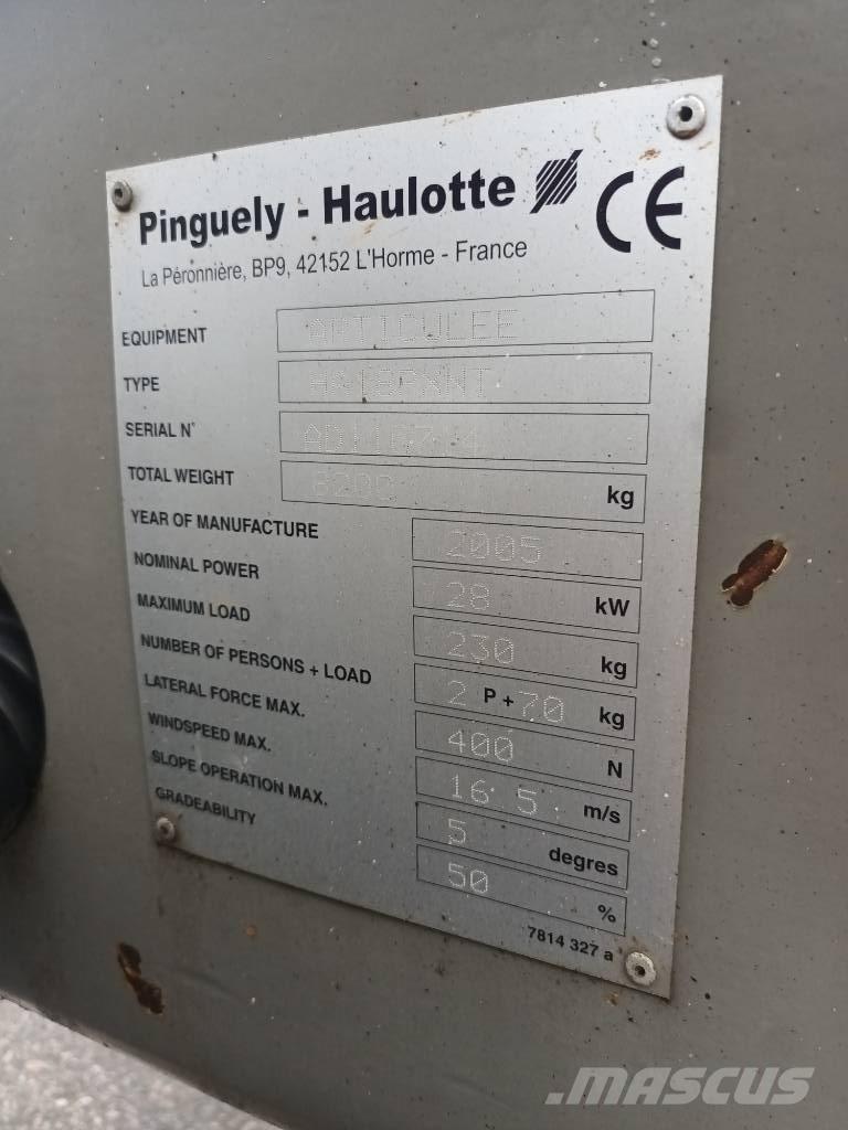 Haulotte HA 18 PX NT رافعات سلة مفصلية