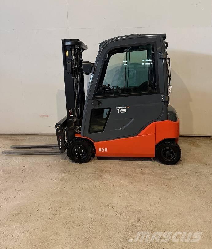 Toyota truck 8FBM16T شاحنات ذات رافعات شوكية تعمل بالكهرباء