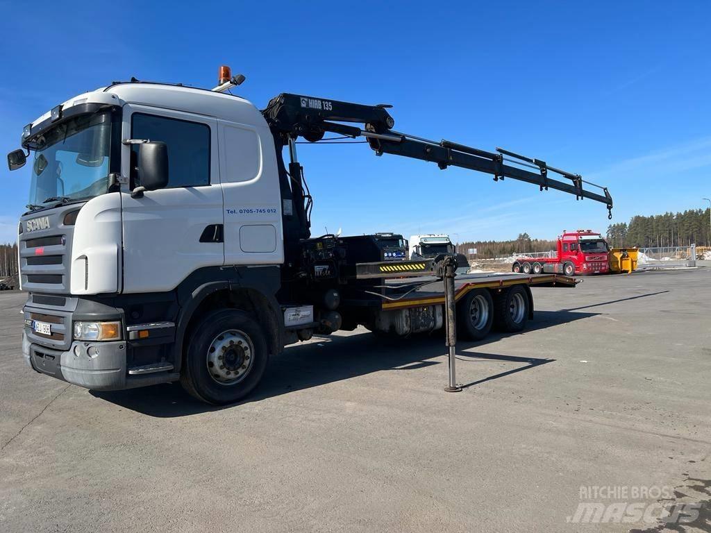 Scania R 420 LB شاحنات الرافعات