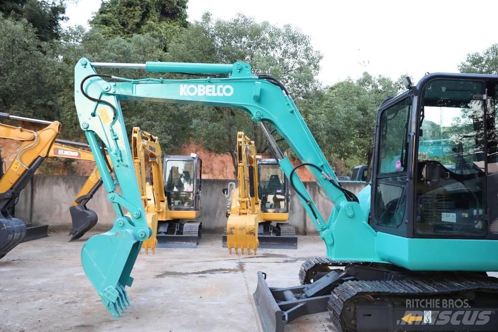 Kobelco sk60-8 حفارات صغيرة أقل من 7 طن (حفارات صغيرة)