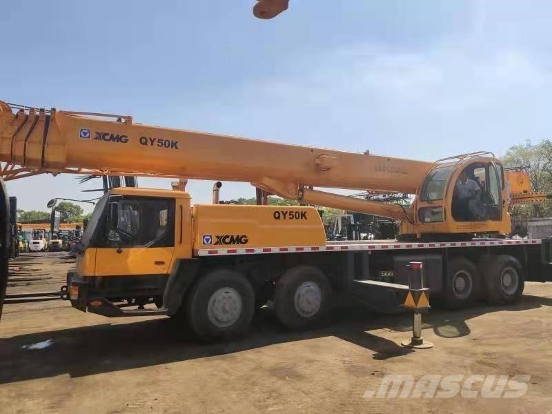 XCMG QY50K رافعات صالحة لكل أنواع الطرق