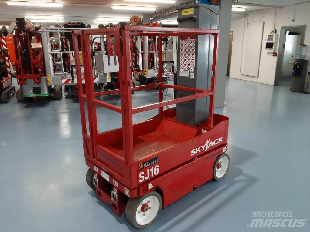 SkyJack SJ 16 رافعات السارية الرأسية