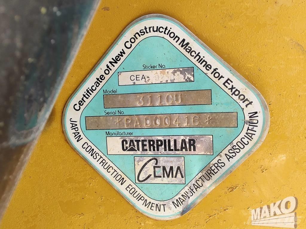 CAT 311 C U حفارات زحافة