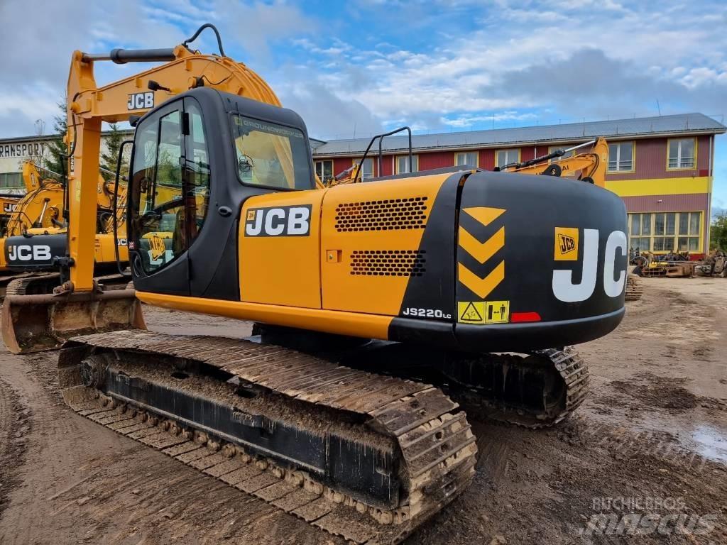 JCB JS 220 LC حفارات زحافة