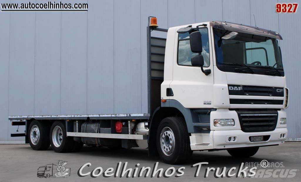 DAF CF85.360 شاحنات مسطحة/مفصلية الجوانب