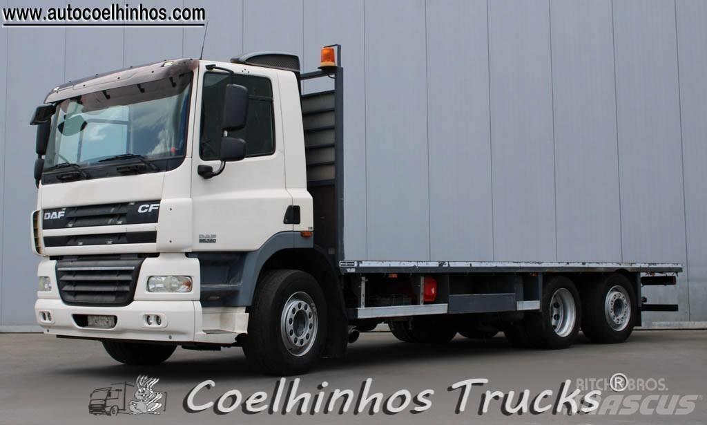 DAF CF85.360 شاحنات مسطحة/مفصلية الجوانب