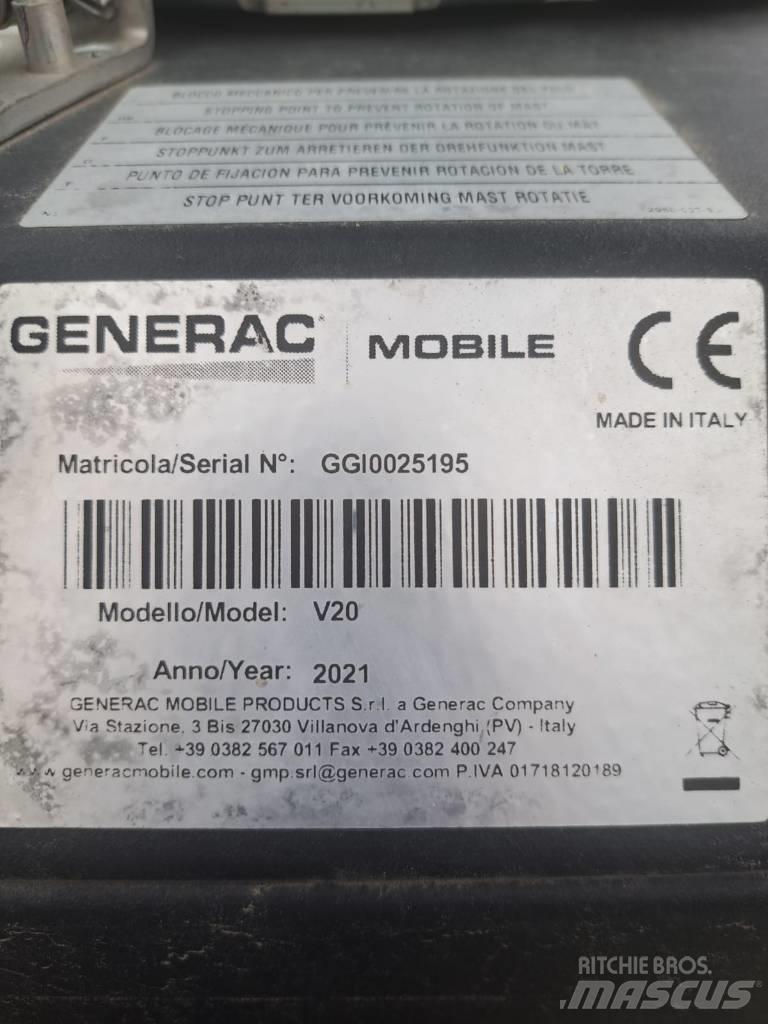 Pramac Generac V20 أبراج خفيفة