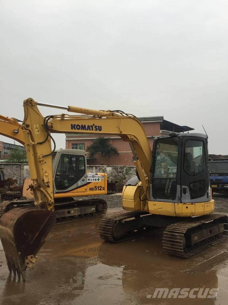 Komatsu pc78us حفارات وسط 7 طن - 12 طن