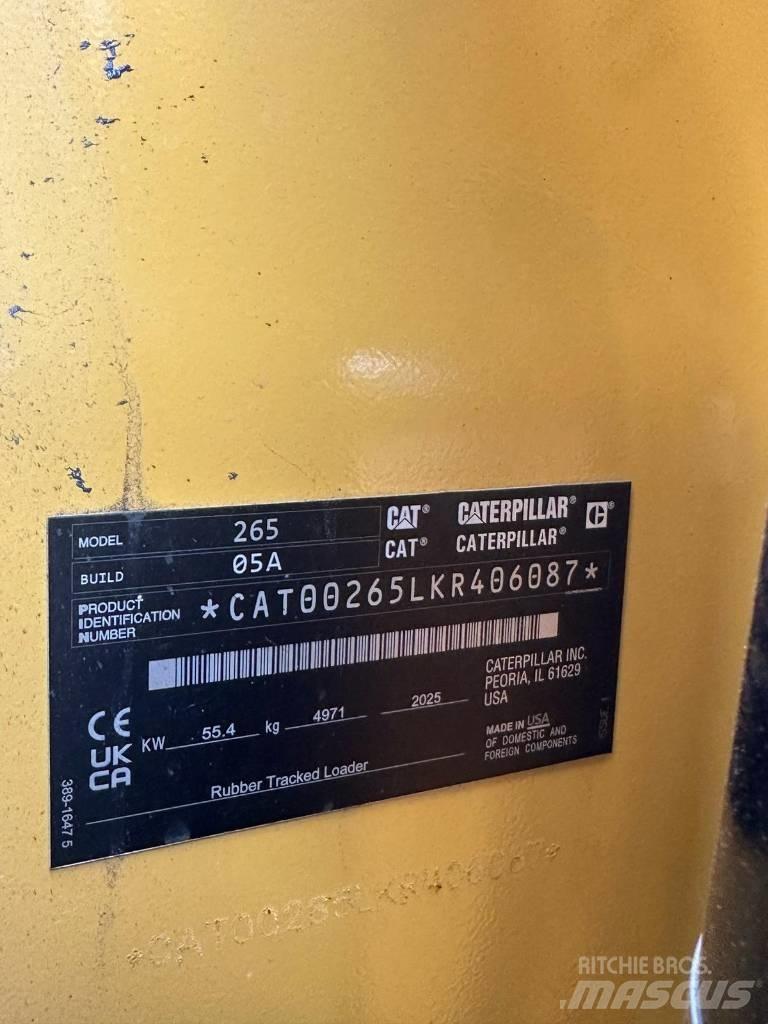 CAT 265 لوادر زحافة