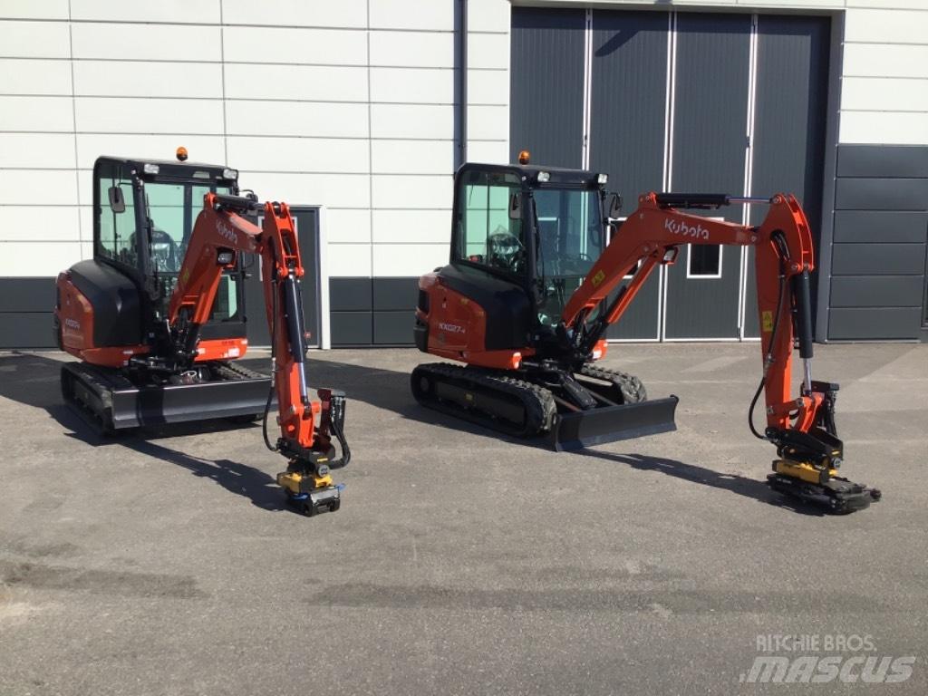 Kubota KX 027 حفارات صغيرة أقل من 7 طن (حفارات صغيرة)