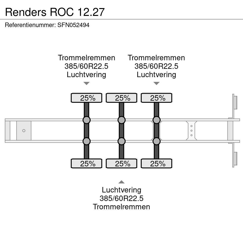 Renders ROC 12.27 نصف مقطورات بدرجة حرارة قابلة للضبط